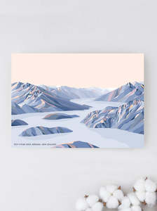 ROY'S PEAK VIEW, Wānaka, New Zealand Greeting Card (no border)