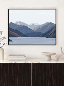 Wholesale: WHOLESALE Minaret Peaks, Lake Wānaka