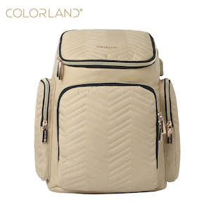 Backpack Nappy Bag Khaki CLEARANCE