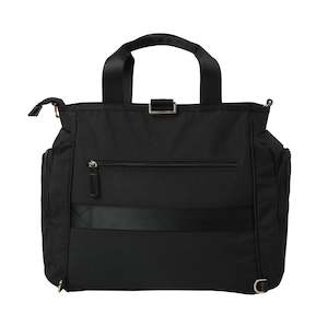 Bag: Colourland Duffle Tote Nappy Bag Black