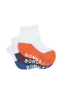 Socks: 3 Pack Quarter Crew