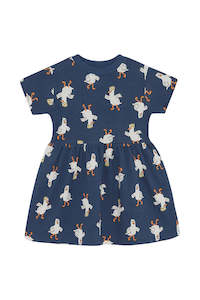 Dress: Guss the Seagull Short Sleeve Tee Dress CLEARANCE