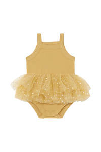 Mustard Rush Tutu Suit Dress CLEARANCE