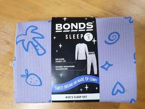 Tropicana Long Sleeve Waffle PJ Set CLEARANCE