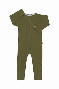 Hiker Green Waffle Wondersuit