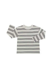 Tee Shirts: Stripe Long Sleeve Tee