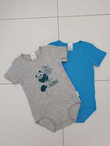 2 Pack Short Sleeve Wonderbodies Bodysuit CLEARANCE