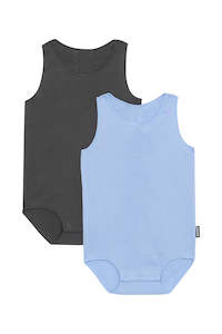 Blueberry Eyelet Singlet Wondercool Set CLEARANCE