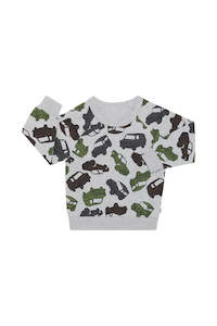 Camo Car Soft Threads Pullover