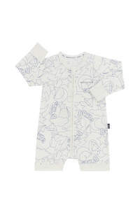 Wonderfresh Bonds Galazy Short Leg Romper