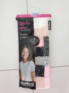 Briefs: Seasonal Basic 7 Pack Girls Briefs
