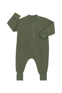 Hiker Green Teddy Zippy