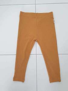 Sweet Caramel Wide Needle Rib Leggings CLEARANCE