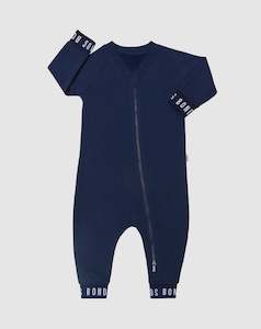 Logo Fleece: Logo Fleece Zippy Navy CLEARANCE