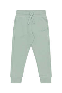 Logo Fleece: Misty Sage Tech Sweat Trackies CLEARANCE