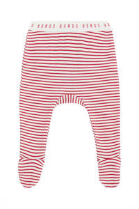 Newbies Stripe Parisian Ribbed Footed Pant CLEARANCE
