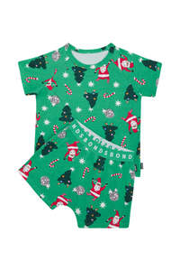 Disco Santa Short Sleeve PJ Set
