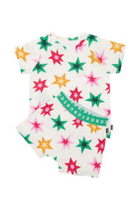 Vanilla Fairy Lights Short Sleeve PJ Set