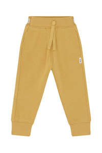 Mustard Rush Fleece Trackies CLEARANCE