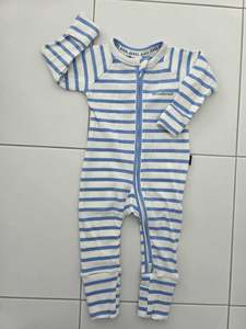 Winter Zippys Clear Out: Sail Away Wide Needle Ribbed Zippy