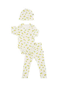 Lemon Pop Organic Cotton Gift Set