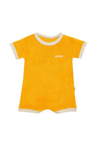 Mango Spritz Terry Towel Romper