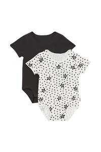 Wonderbodies: Shooting Star 2 Pack Short Sleeve Wonderbodies Bodysuit