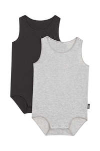 Wonderbodies: Wondercool La Femme/Grey Wonderbodies 2 Pack Singlet Set