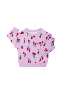 New: Petal Party Frill Pullover Soft Threads