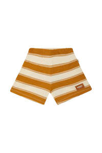 Pjs: Gold Rush Rugby Stripe Shorts