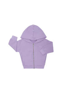 Tracksuits 3: Violet Zip Through Tech Sweat Hoodie