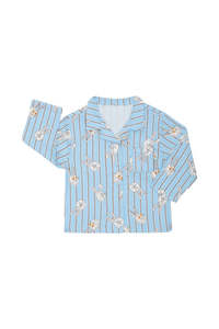 Pjs: Hip Hop Hooray Long Sleeve PJ Top