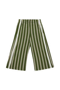 Legging: Green Stripe Next Gen Wide Leg Pants
