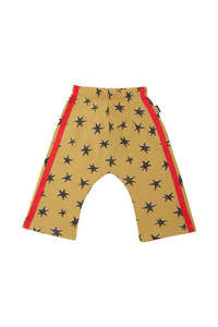 Super Sparkly Star Roomies Tape Wide Leg Pants