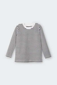 Stripe Long Sleeve Tee Carbon