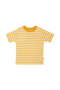Mango Summer Stripe Crew  Tee
