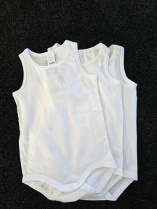 Set of 3 18-24 singlet bodysuits.