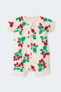 Strawberry Sweet Fields Romper CLEARANCE