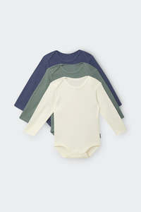 Pj Clear: Everyday Value Long Puberty Blues Sleeve 3 Pack CLEARANCE