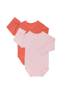 Wild Poppy Wondergrow  Long Sleeve Bodysuit CLEARANCE