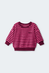 Berry Terry Towelling Pullover CLEARANCE