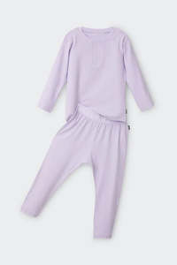All 1: Lilac Lillies Pointelle PJ Set