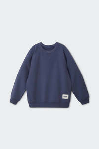 Bubble Blue Tweens Retro Sweats Pullover CLEARANCE