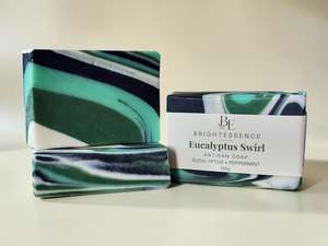 Artisan Soaps: Eucalyptus Swirl