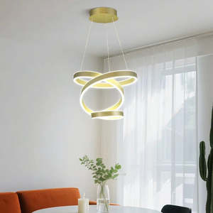 Modern Glam Cylinder Pendant Light
