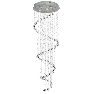 Chandelier: FATE 2.5m Foyer Large Crystal Chandelier