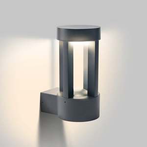 Wall Lighting: LED Wall Light – 5.5W, 3000K Warm White, Die-Cast Aluminum & Opal PC, IP44