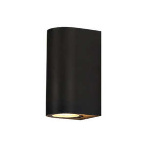 Wall Lighting: Modern GU10 Wall Light – 2×7W LED Included, 3000K Warm White, Die-Cast Aluminum, IP44, Class II