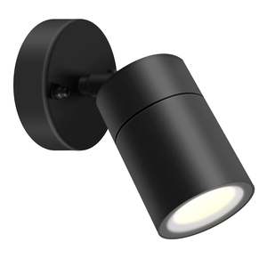 Adjustable Stainless Steel Wall Light – GU10 Max 35W, IP44, Tempered Glass, Mo&hellip;