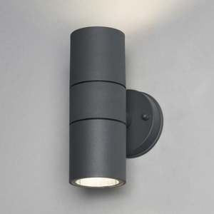 Wall Lighting: Stainless Steel Wall Light – GU10 Max 2×35W, Tempered Glass, IP44, Modern Outdoor Fixture